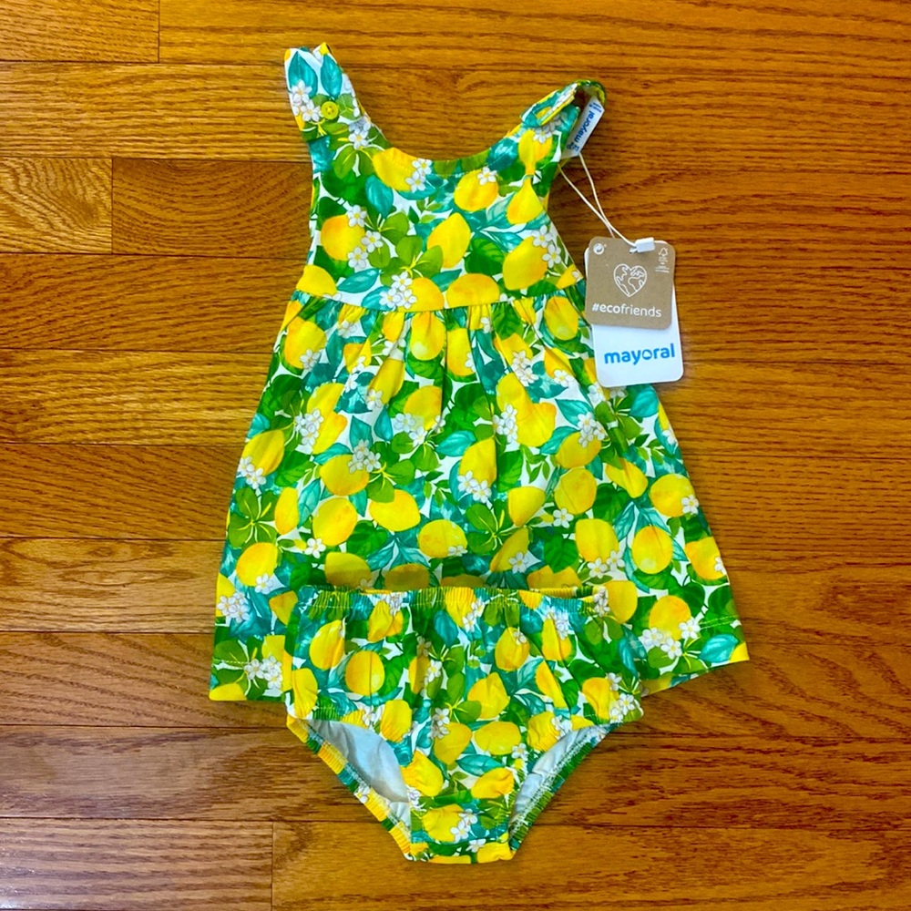 Brand new baby mayoral dress
